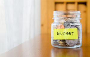 Budget jar for budget planning