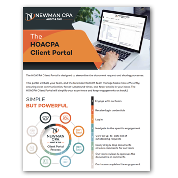 Newman HOACPA Portal datasheet thumbnail
